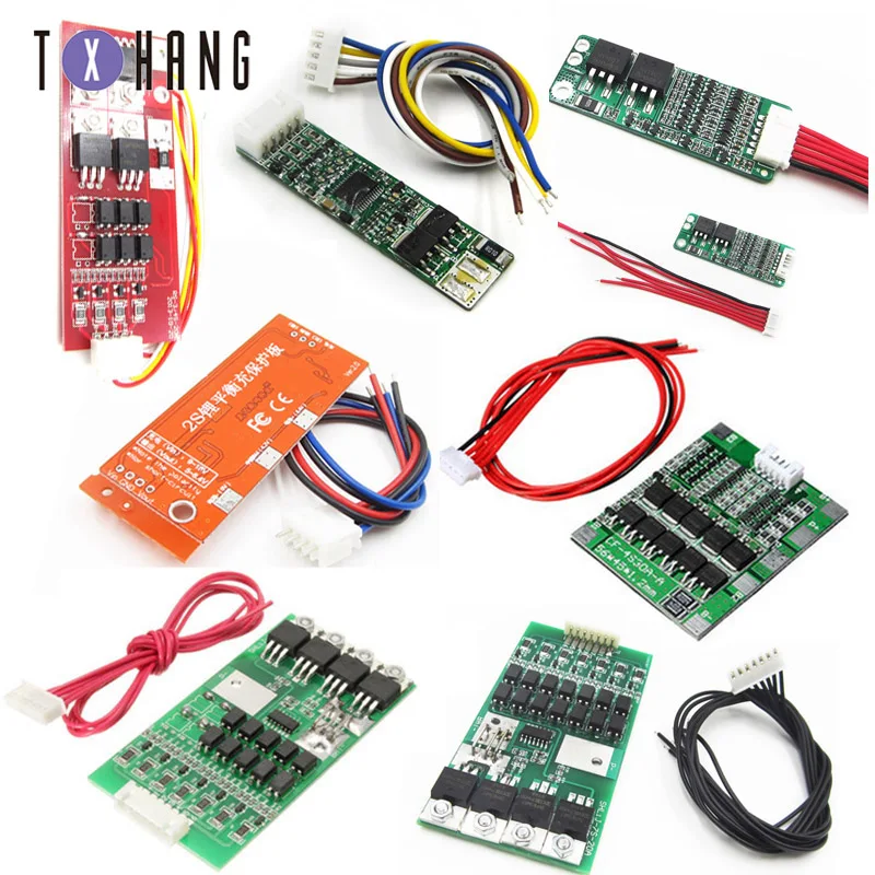 2 S/3 S/5s/7 S литий ионный аккумулятор 18650 BMS упаковывает Щит защиты печатной платы