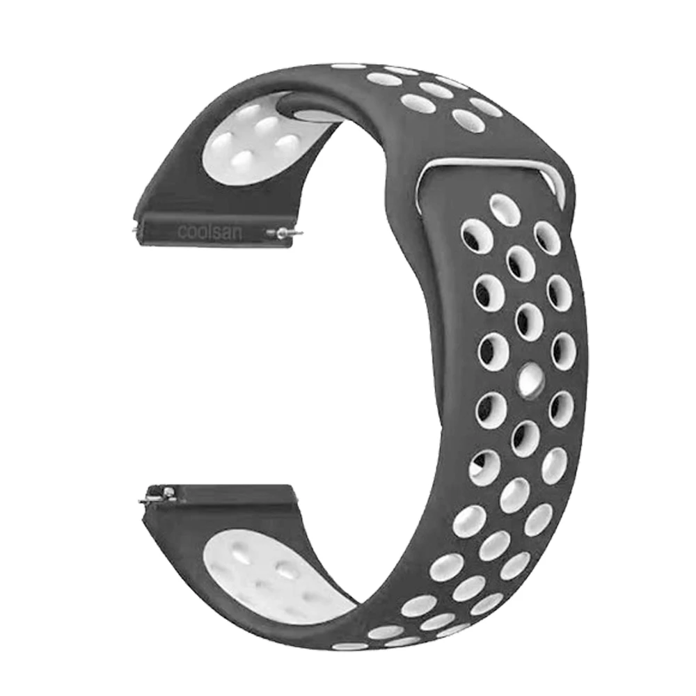Силиконовый ремешок для Huami Amazfit Bip 20 мм Xiaomi mijia кварцевый Garmin Forerunner 645 Vivoactive