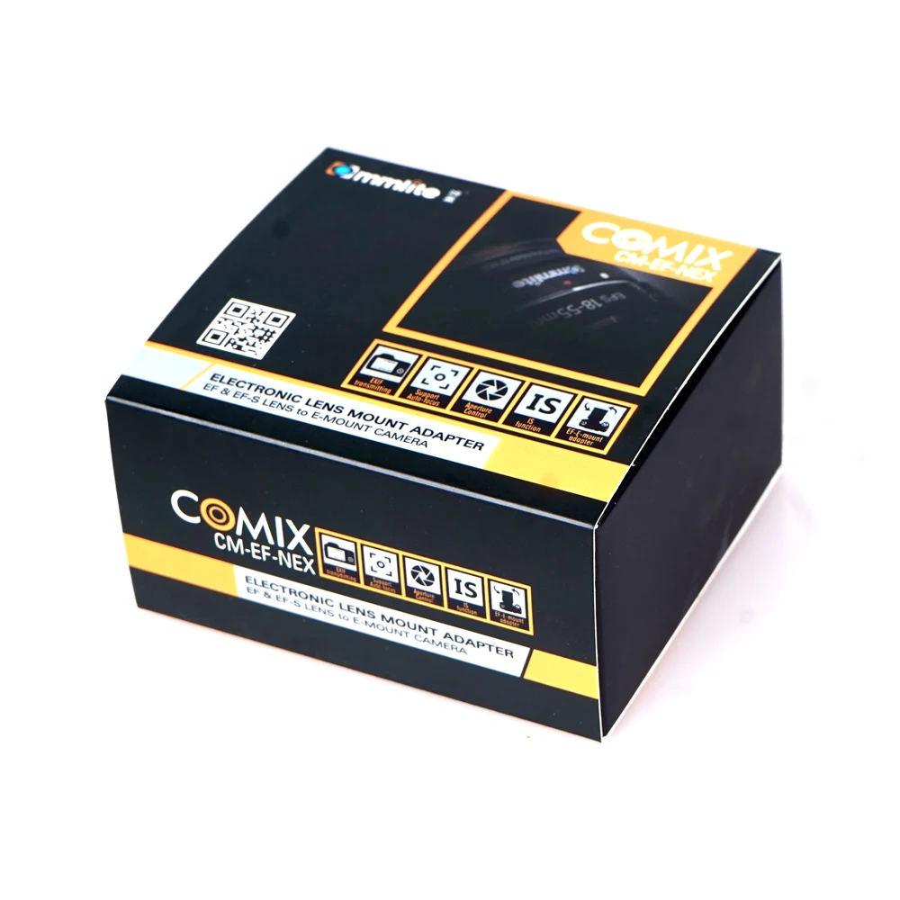 COMMLITE Авто фокус EOS NEX EF EMOUNT FX объектив адаптер для Canon S Sony E крепление A7 A7R полная