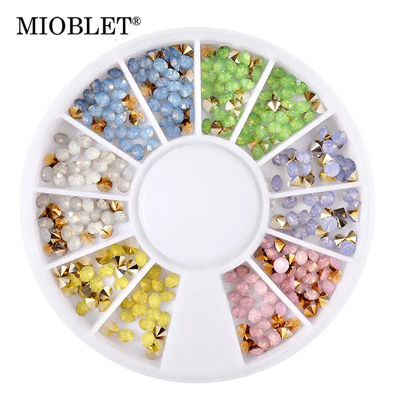 MIOBLET красочные фотообои белые фиолетовые розовые опаловые острые стеклянные