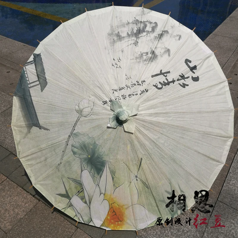 40CM style 5 40 см Китайский Японский бумажный зонтик декоративный зонтик Свадебный женский зонтик украшение бумажный зонтик бытовой дождевой механизм diy - Цвет: 40CM style 5