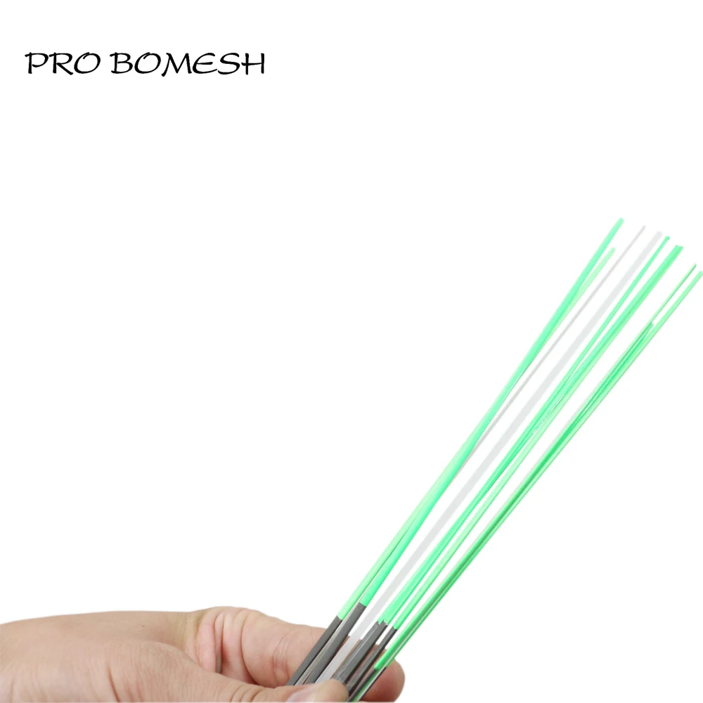 Pro Bomesh, 3 шт./лот, 85 см, 95 см, 17 г, 22 г, 1 секция, твердый Стекловолоконный ледяной стержень, заготовка, сделай сам, заготовка, ремонт зданий
