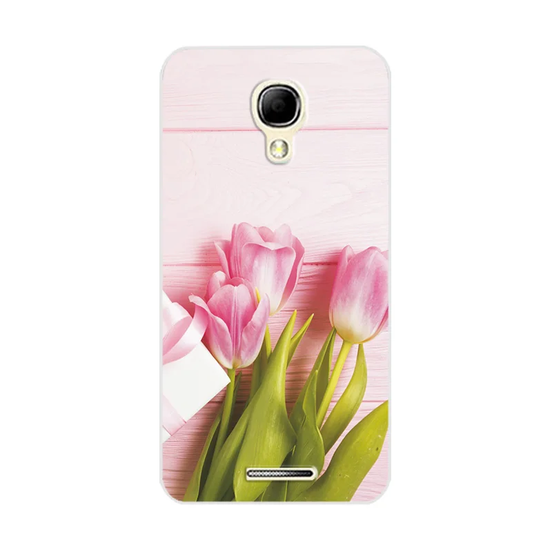 W21 Чехол для Alcatel One Touch Pixi 4 5010D, маленький чехол с маргариткой и сердечком для Alcatel Pixi4 OT 5010, чехол-бампер для задней панели телефона - Цвет: W21