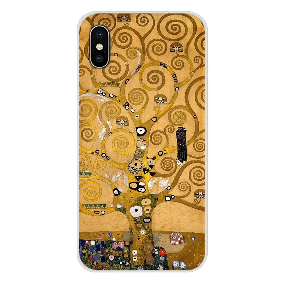 Аксессуары чехлы для телефонов Kiss by Gustav Климт Xiaomi Mi4 Mi5 Mi5S Mi6 Mi A1 A2 5X 6X 8 9 Lite SE Pro Max Mix 2