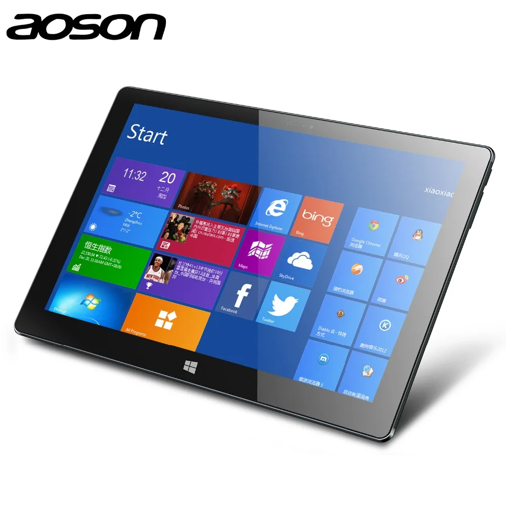 NEW Sale Windows 10 inch Tablet PC Aoson R18 Quad Core For Intel Chipset IPS Screen 2GB + 32GB 2.0MP Dual Cameras With Keyboard |