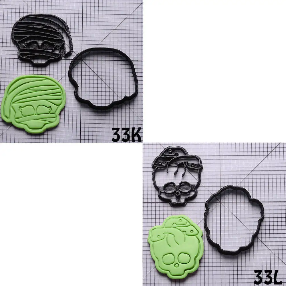 Набор для печенья серии Monster High кулинарный резак с 3D принтом на заказ кухонные