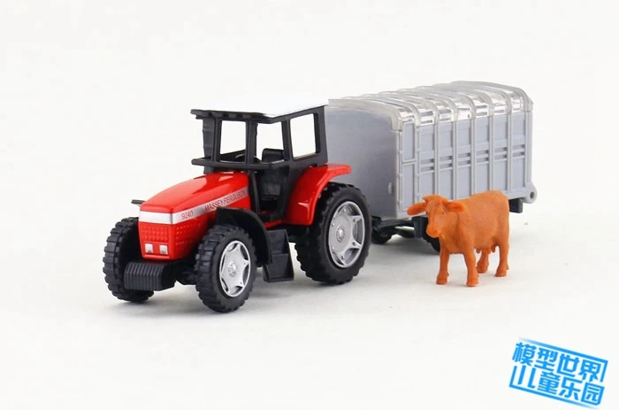 SIKU 1640/DieCast Metal Model/Farm Tractor and livestock/German Toy Car for children's gift/Educational Collection/Small | Игрушки и