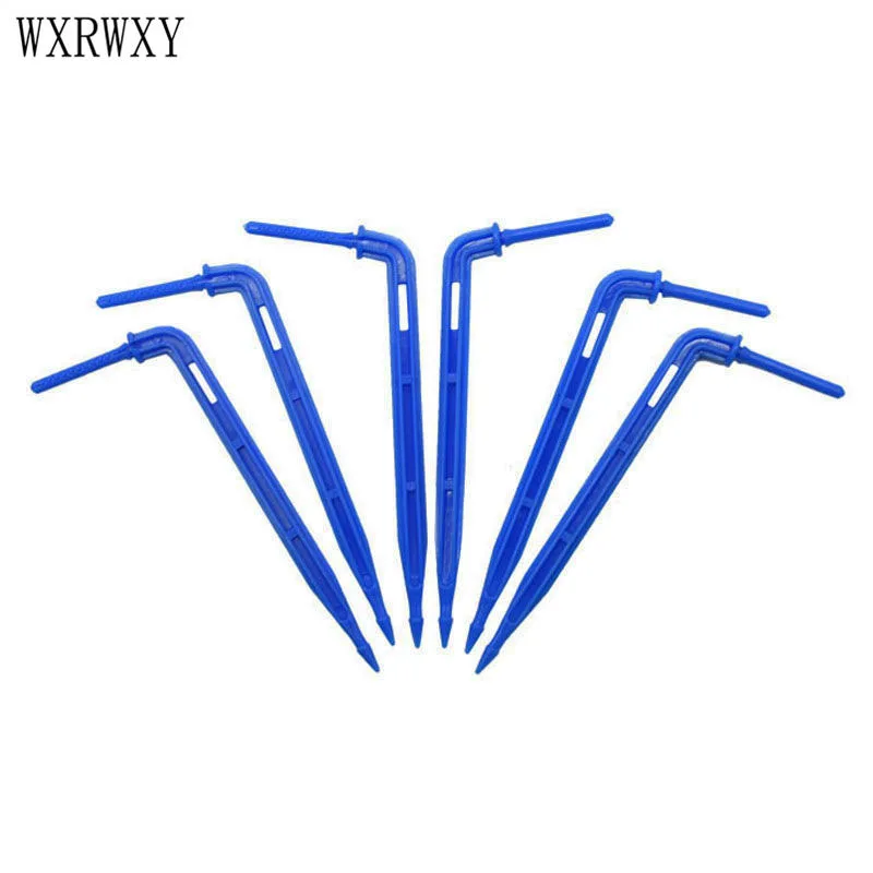 Wxrwxy Капельное орошение стрелка изгиб стрелка капельница для теплицы Водосберегающие ирригационные фитинги 30 шт