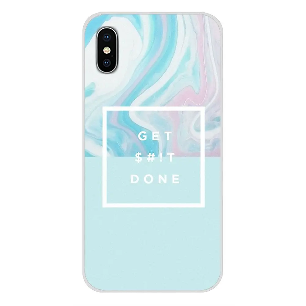 Мраморный милый мотивационный защитный чехол для телефона Xiaomi Redmi Note 6A MI8 Pro S2 A2 Lite