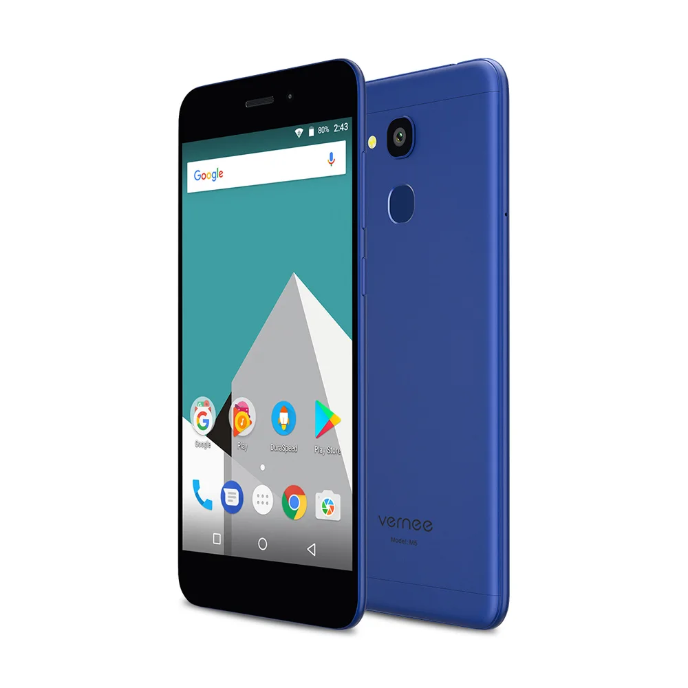 Смартфон Vernee M5 4G 5,", 4 Гб ОЗУ, 64 Гб ПЗУ, мобильный телефон MTK6750, четыре ядра, Android 7,0, 13 МП, 3300 мА/ч, HD, отпечаток пальца, мобильный телефон