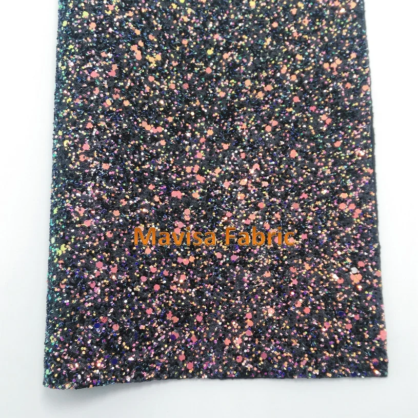 Черная блестящая кожа MQ031 30X134cm ткань для изготовления обуви с бантами сумки и