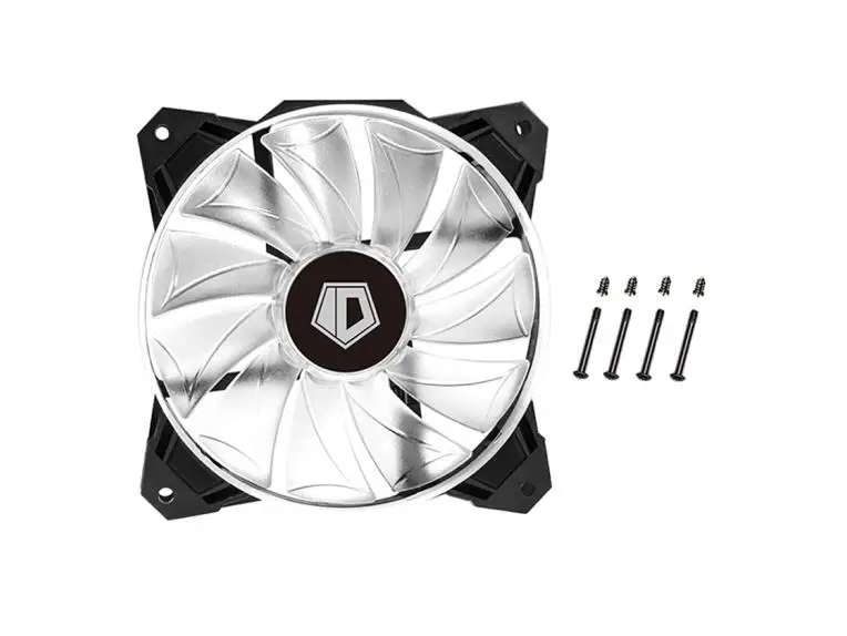 ID-COOLING SF-12025 RGB 12 см контроль температуры светодиодный водный Coo светодиодный корпус бесшумный вентилятор красный синий зеленый белый светодиодный