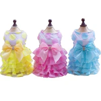 luxury dog clothes dresses princess for small dogs