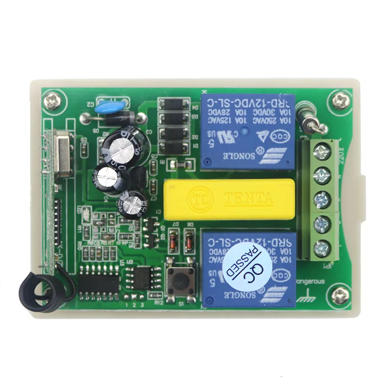 Беспроводная вертикальная проекция для экрана/гаражной двери/жалюзи работают