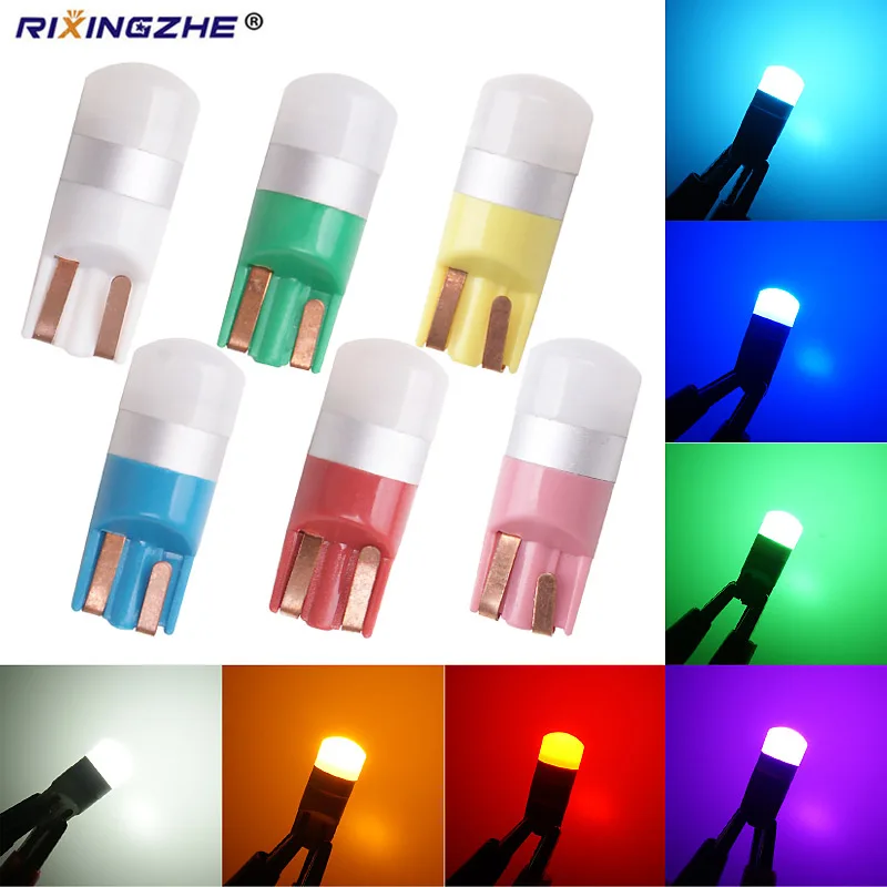 RXZ 1x 3D T10 LED W5W светодиодные лампы 194 168 Canbus без ошибок автомобильные супер яркая