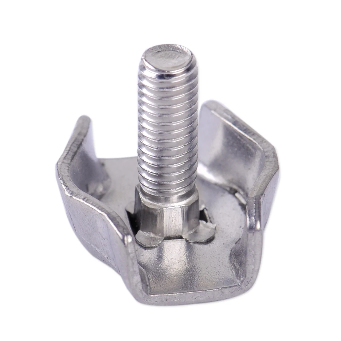 LETAOSK 10 шт. трос из нержавеющей стали простые Захваты кабельные зажимы