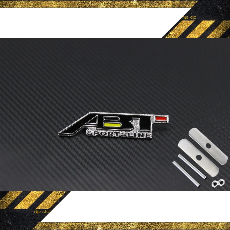 10 шт 3D автомобиля металла эмблема на решетку радиатора хром значок металлическая