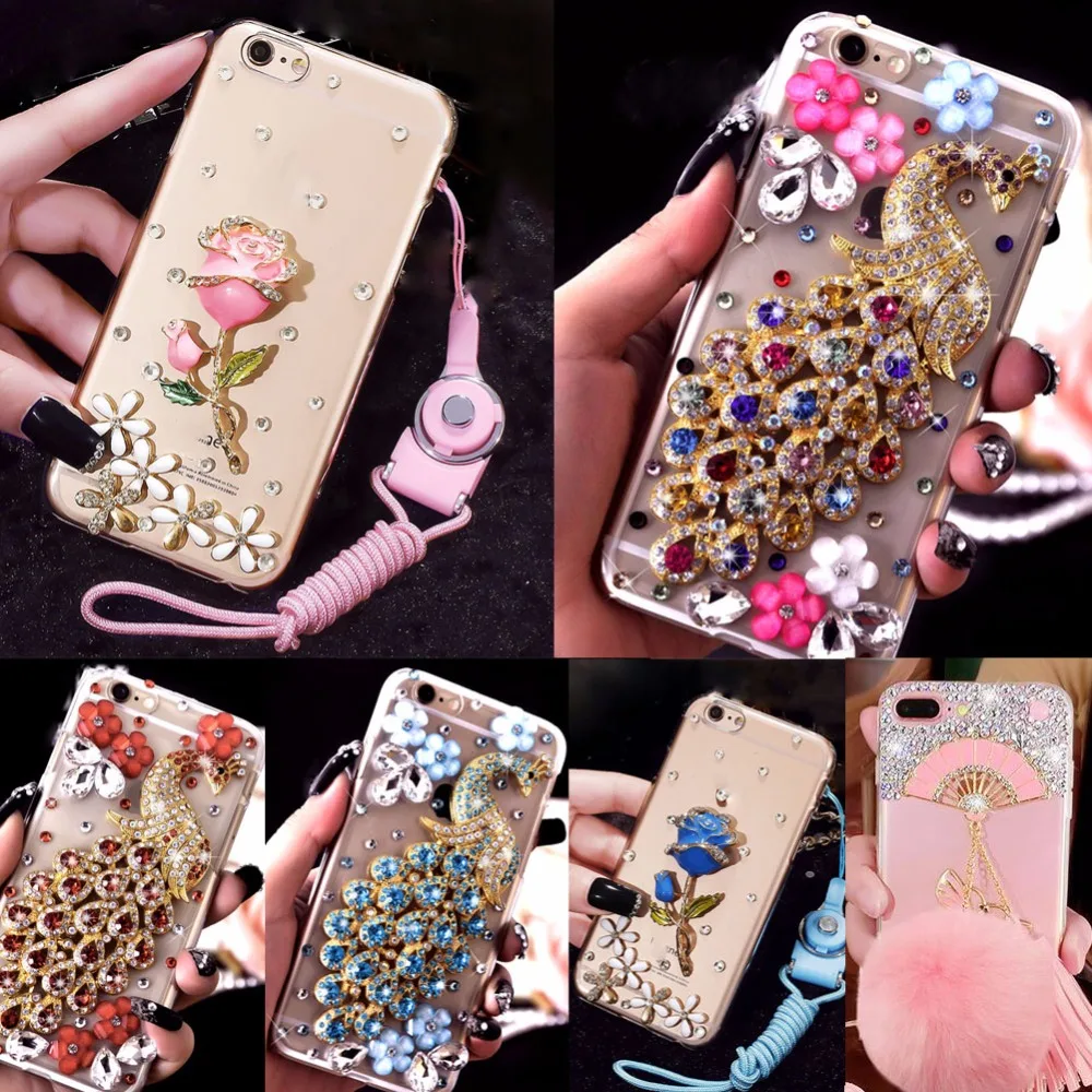 Новый стиль модные милые Чехлы для iPhone 6 Plus/6 S Plus роскошные чехлы из ТПУ +