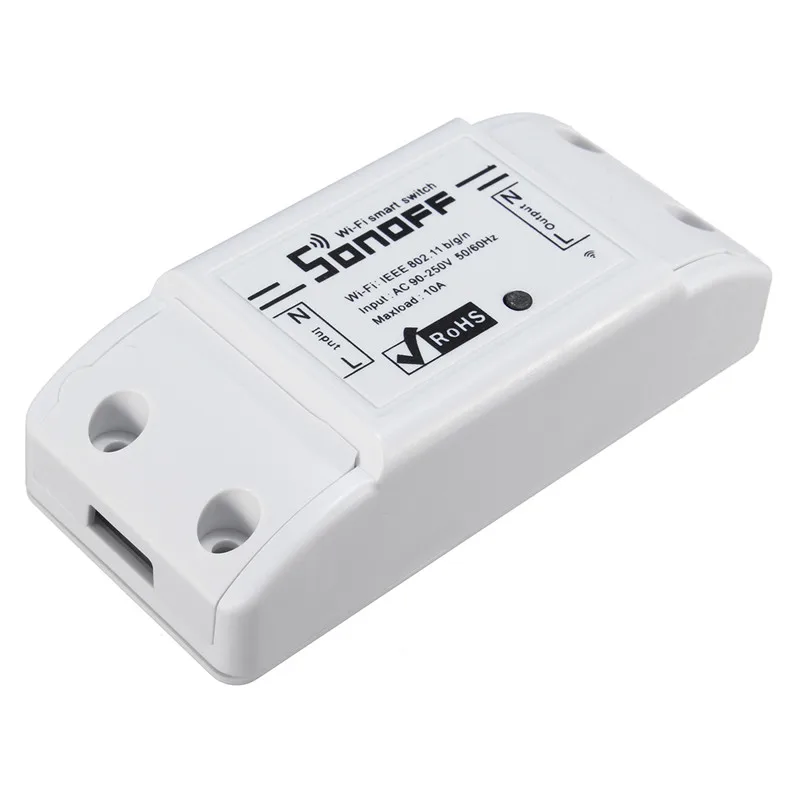 SONOFF WIFI DIY ITEAD Sonoff 10A WI-FI Беспроводной Smart переключатель дистанционного Управление WI-FI переключатель для автоматизации дома модуль через IOS Andriod смартфон - Комплект: SONOFF WIFI