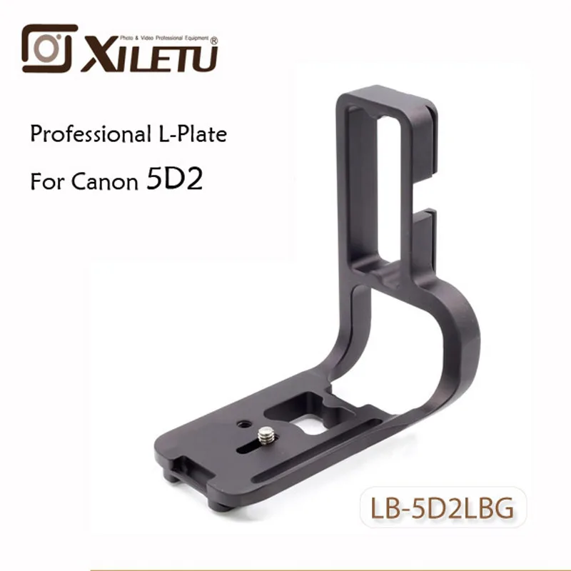 Xiletu LB 5D2LBG Профессиональные Специальный Quick Release Plate L кронштейн штатив и шаровой