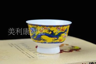 2,8 дюймов высокие изделия из керамики Чаша кулон в виде восьмерки на удачу Тибетский буддизм для Ssangyong чайная чаша чашка масло чайная чаша - Цвет: A