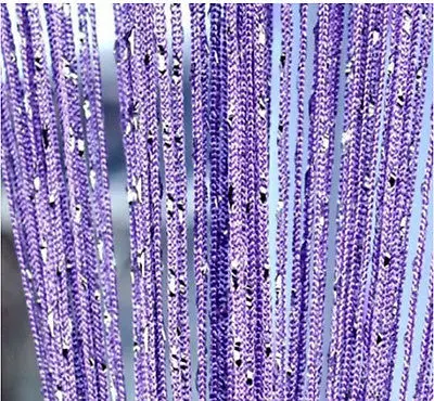 13 Цветов кисточкой Серебристая шелковая нить окна двери делителя занавески