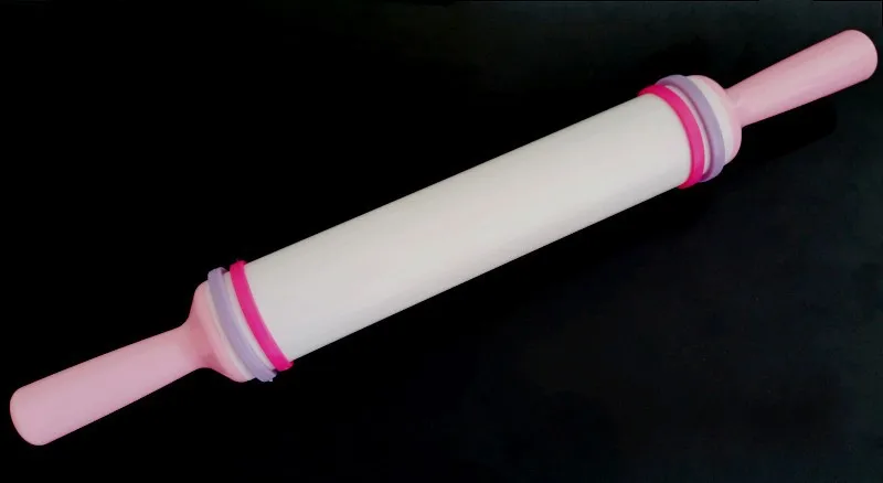 WINSTBROK скалка силиконовая Высокое качество белое антипригарное Glide Фондант Скалка