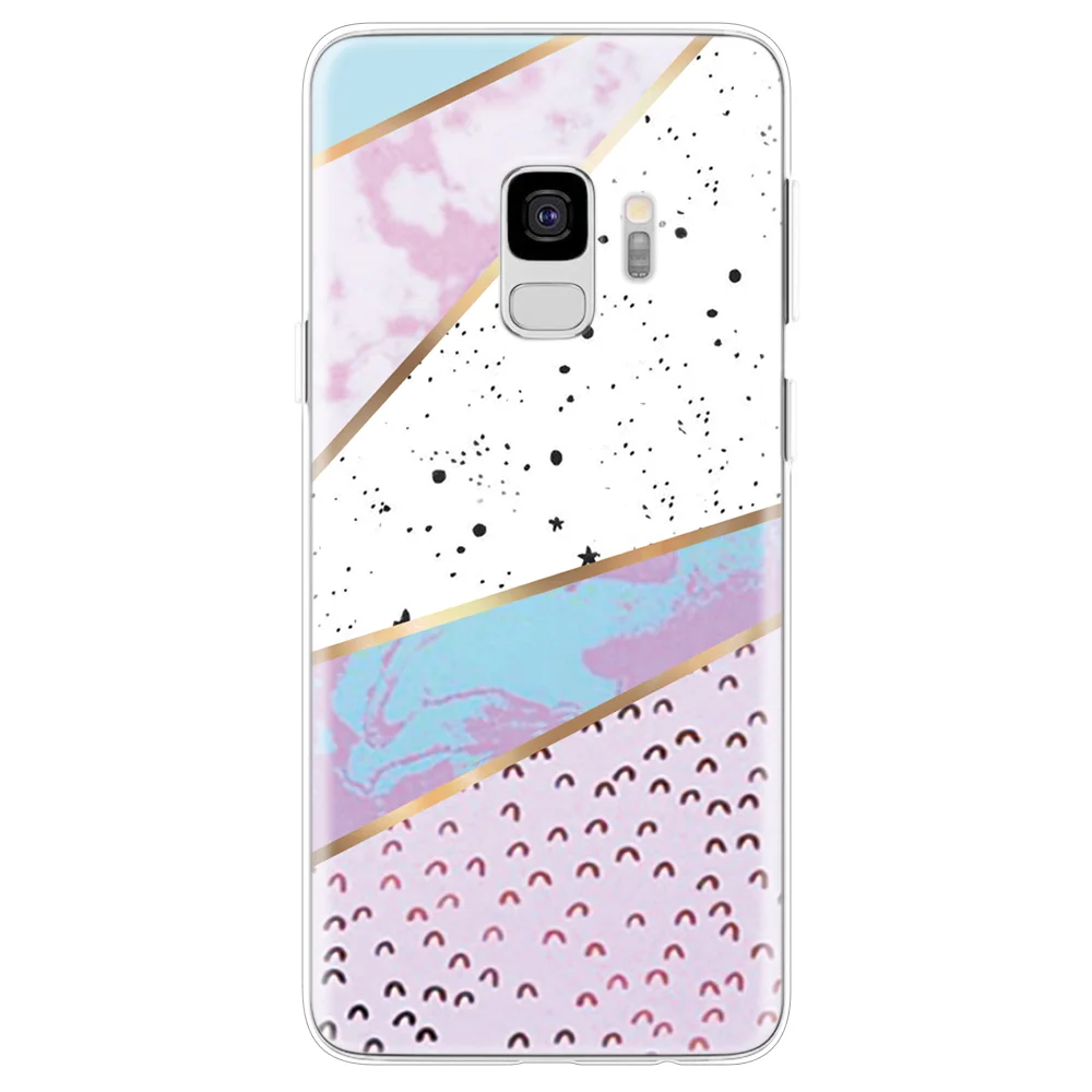 Мрамор TPU Защитный чехол для samsung Galaxy J3 J5 J7 Prime Coque A5 A3 J4 J6 A6 A7 A8 Note 8 9 S8 S9 S10 рlus Lite чехол - Цвет: dlsduon