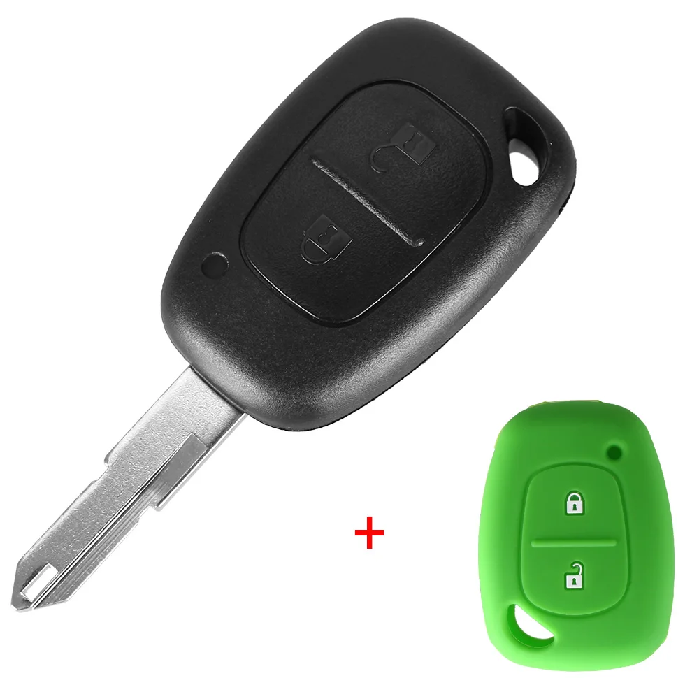 DANDKEY силиконовый чехол удаленный случае ключ пустые Ключевые Замена корпуса 2