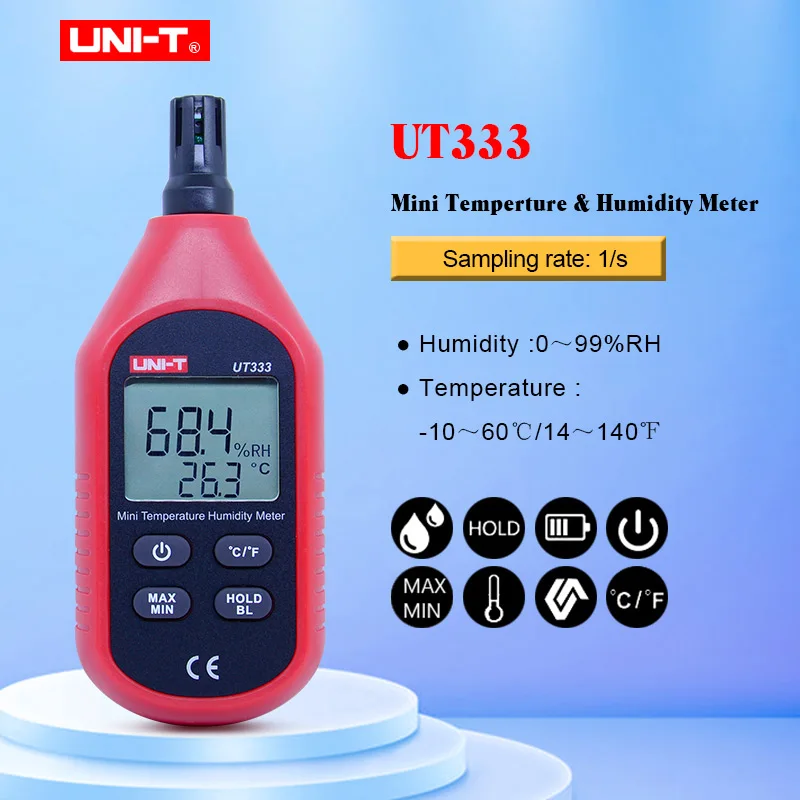 Цифровой мини измеритель уровня звука UT333 UT353 UT363 UT383 UNI T|Приборы для измерения