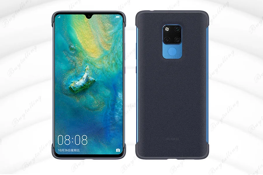 Официальный чехол для huawei mate 20 X, кожаный чехол высокого качества из искусственной кожи для задней крышки, чехол для huawei mate 20 X