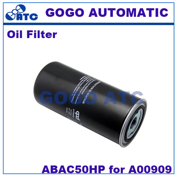 Высококачественный винтовой воздушный компрессор масляный фильтр ABAC50HP для A00909 |