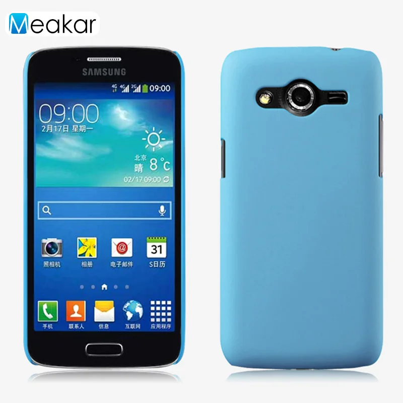 sky blue Чехол 4,52 для samsung Galaxy Core Lte чехол для samsung Galaxy Core Lte Avant Sm G386F G386 Sm-G386F чехол-лента на заднюю панель - Цвет: sky blue