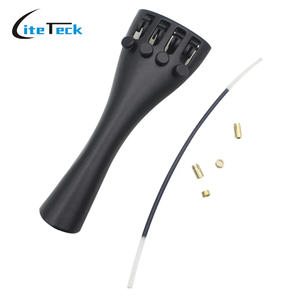 3/4 4/4 Скрипка Tailpiece С 1 шт. Tailgut Tailcord алюминиевый сплав 4 тонких тюнера скрипки и