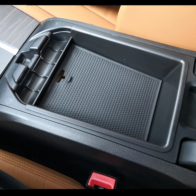 Черный ящик для хранения с центральным подлокотником отделка BMW X3 G01 G08 2018