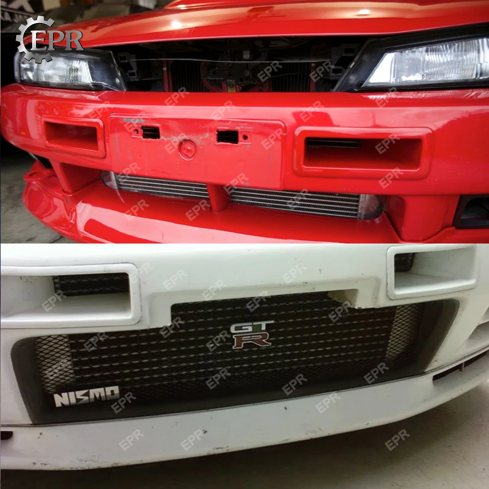 Для Skyline GTR R32 N1 FRP стекловолокно бампер вентиляционные отверстия для Nissan