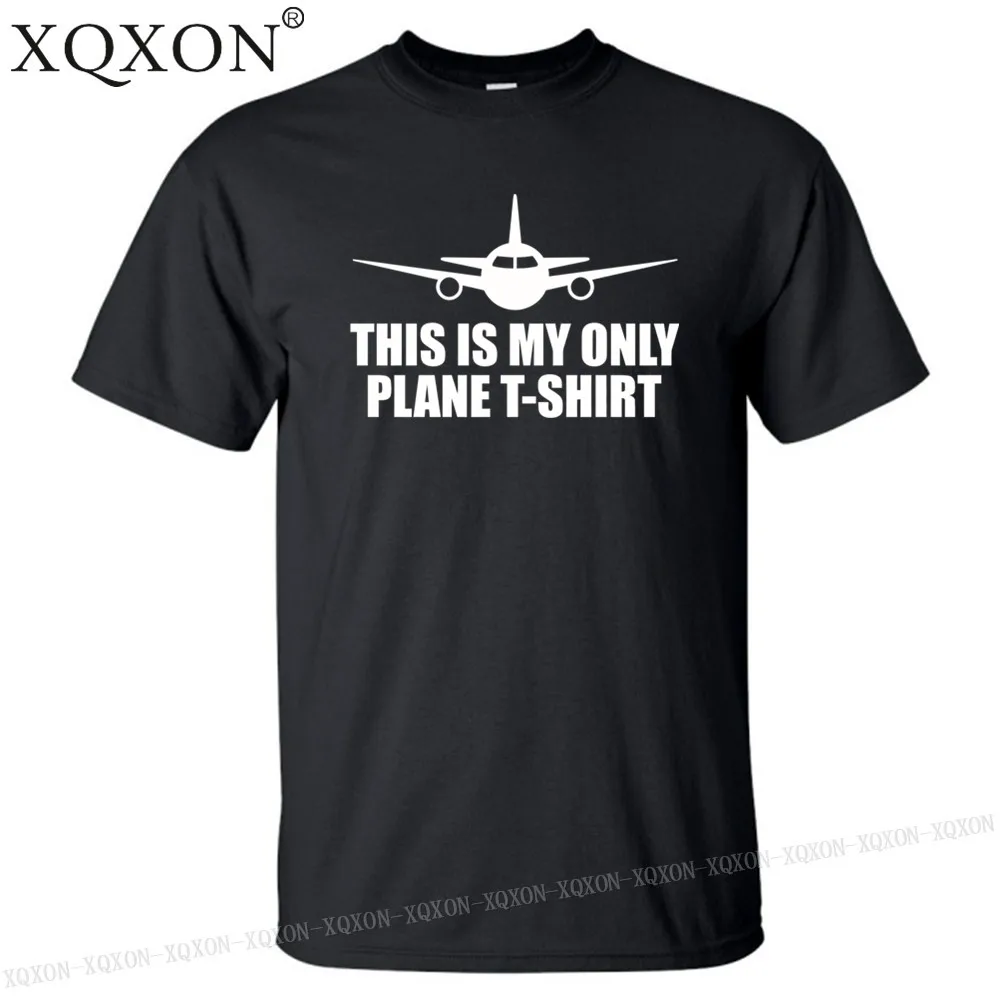 Футболка XQXON с принтом Мой единственный самолет летняя повседневная футболка