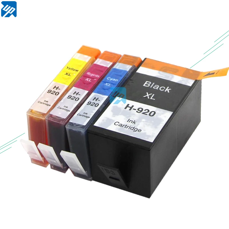 Набор из 4 чернильных картриджей для hp 920 920XL OfficeJet 6000 6500 6500A 7000 7500 7500A принтер с