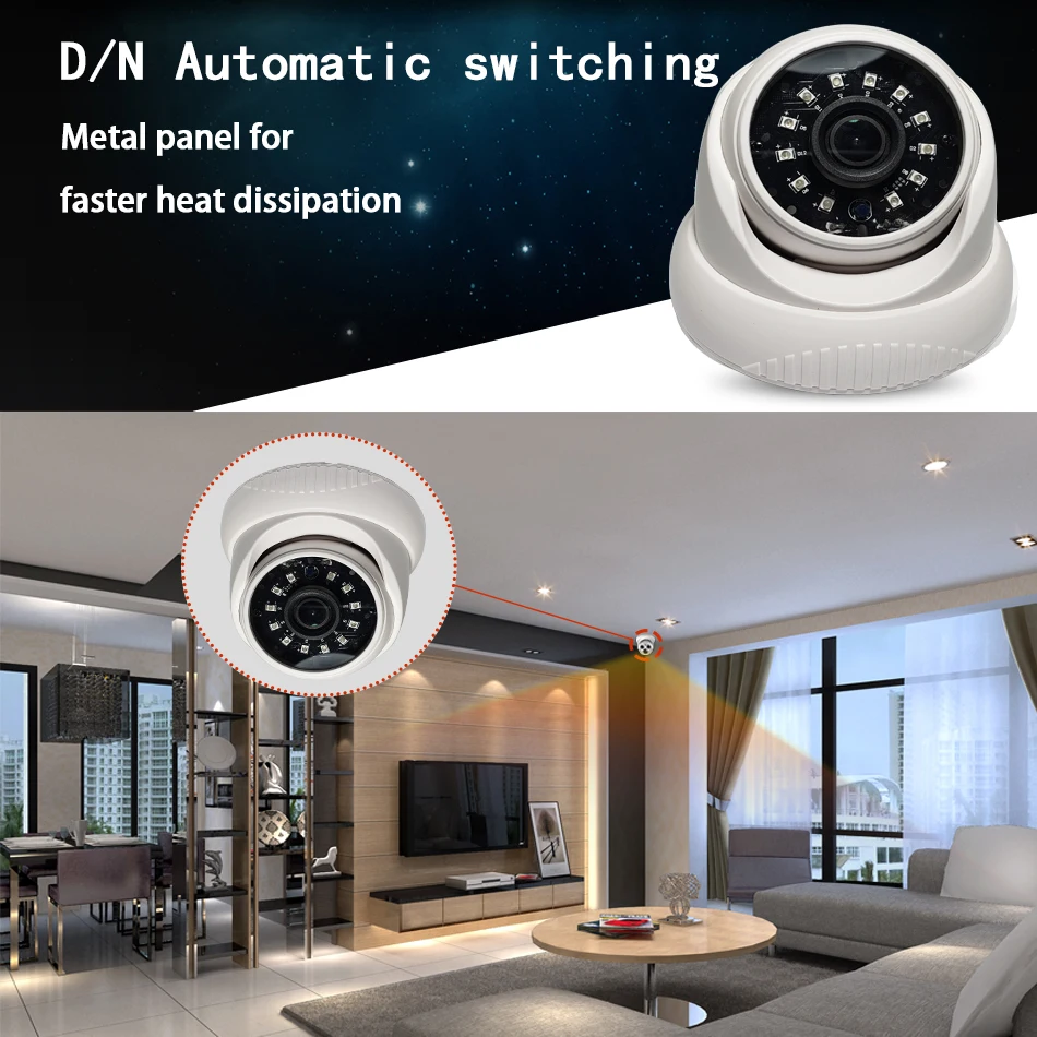 4MP 5MP SONY IMX335 AHD аналоговая Крытая купольная камера 3 6 мм высокого разрешения