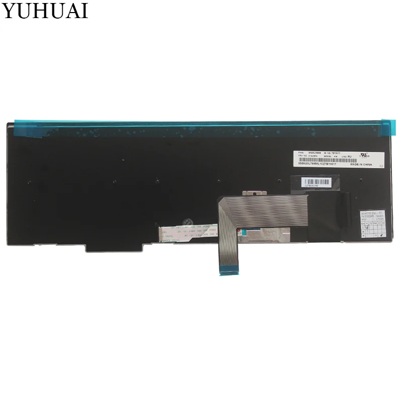 Новая русская/RU Клавиатура для ноутбука lenovo IBM ThinkPad W540 W541 W550s T540 T540p T550 L540 Edge E531 E540 E545 без подсветки