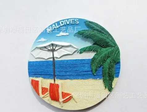 

Maldives Travel fridge stickers