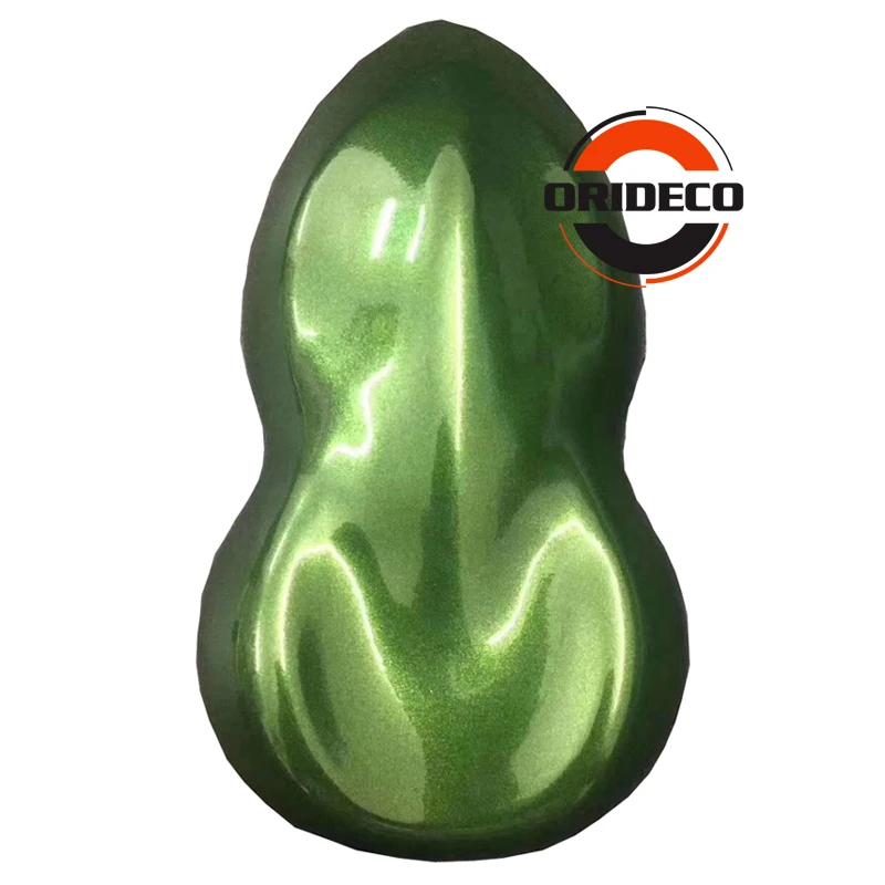 Супер Блестящая металлическая зеленая виниловая пленка Mamba для покрытия