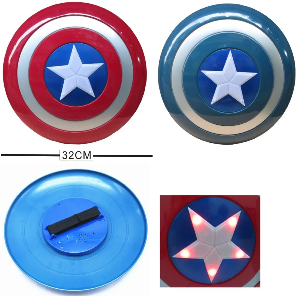 Детский щит Капитан Америка для Капитана Тор харрмер Звездные войны звук и