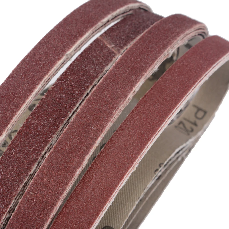 20 шт. шлифовальные ленты 40Grit-120Grit смешанные силовые напильники для шлифовальных лент шлифовальные ленты для электроинструмента 13 мм* 457 мм для абразивных лент