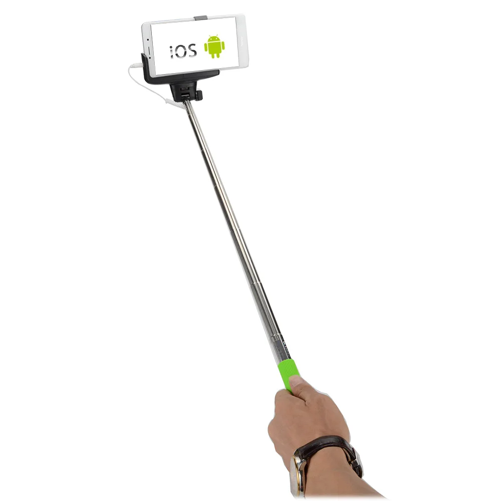 Z07-7 аудио кабель проводной selfie палка расширяемой монопод самостоятельная stick для iphone 7 6 plus 5 5s 4S ios samsung Android