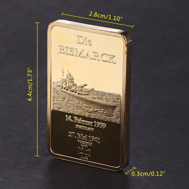 Довольно памятная монета Германия морской солдат квадратный художественные