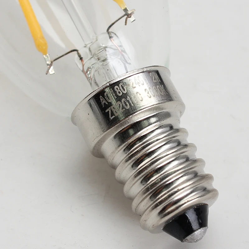 2 Вт 4 6 стеклянная люстра из прозрачного стекла Заменить свечу свет лампы