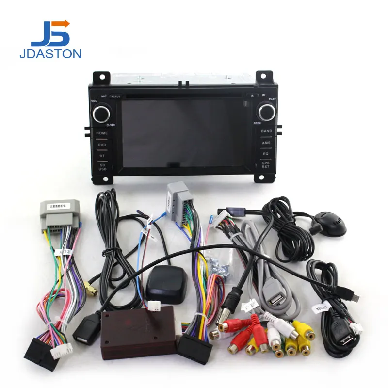JDASTON Android 10,0 автомобильный dvd-плеер для Jeep Grand Cherokee 2011 2012 2013 2 Din автомагнитола gps навигация стерео wifi Canbus RDS