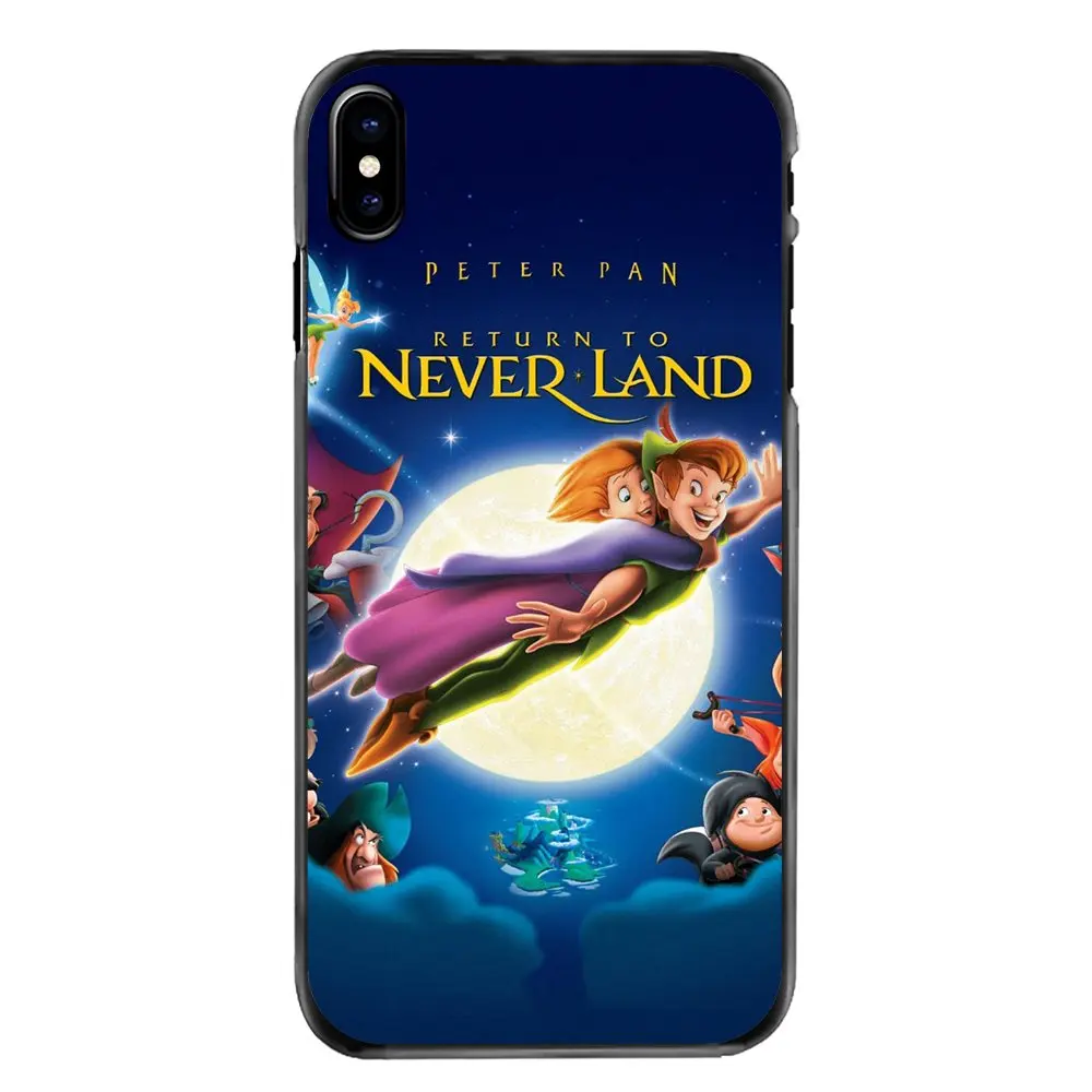 Accessories Bag Case For iPhone 4 4S 5 5S 5C SE 6 6S 7 8 Plus X XR XS Max iPod Touch Peter Pan Take Me To Neverland Glossy |