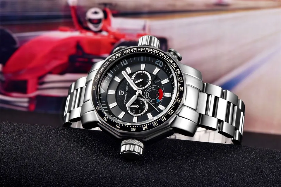 Reloj Hombre водонепроницаемые военные спортивные часы мужские часы лучший бренд Роскошные Кварцевые часы с хронографом для дайвинга Часы Montre Homme